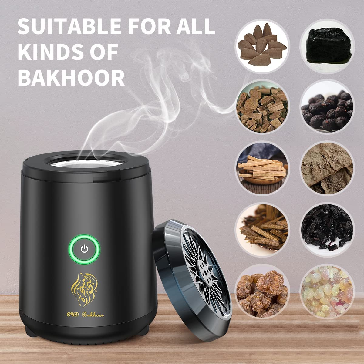 Bukhoor Perfume Dispenser Smart ASMART