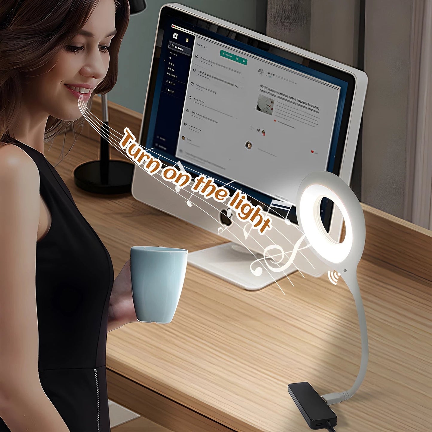 Smart Voice Control USB Light | control everything from you voice ASMART